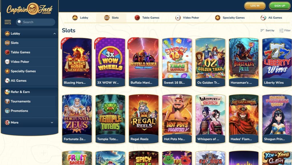 Captain Jack Online Casino Texas